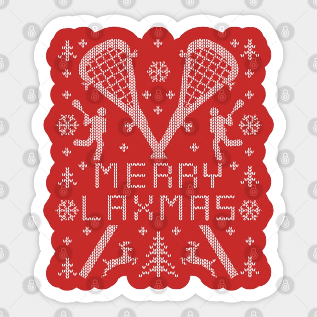 Lacrosse top christmas sweater